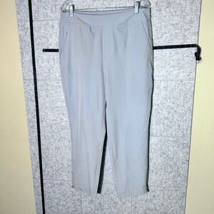 Limitless by The Limited Gray Relaxed Fit Trousers Size L Offers Welcome